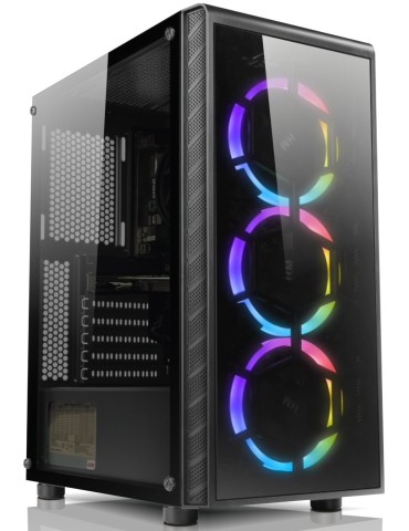 HM24 Gaming-PC HM247761 [Ryzen 7 5700X / 32GB RAM / 1TB SSD / RX 7600 XT (16GB) / Win11 Pro]