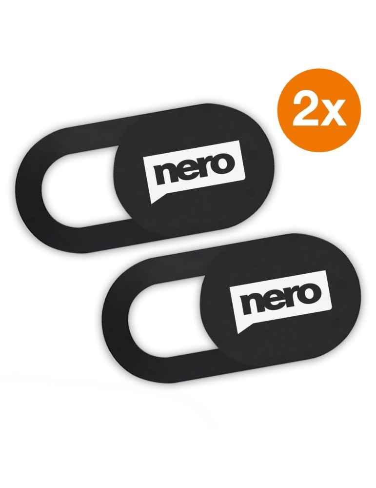 Nero Webcam Cover [2er Pack]
