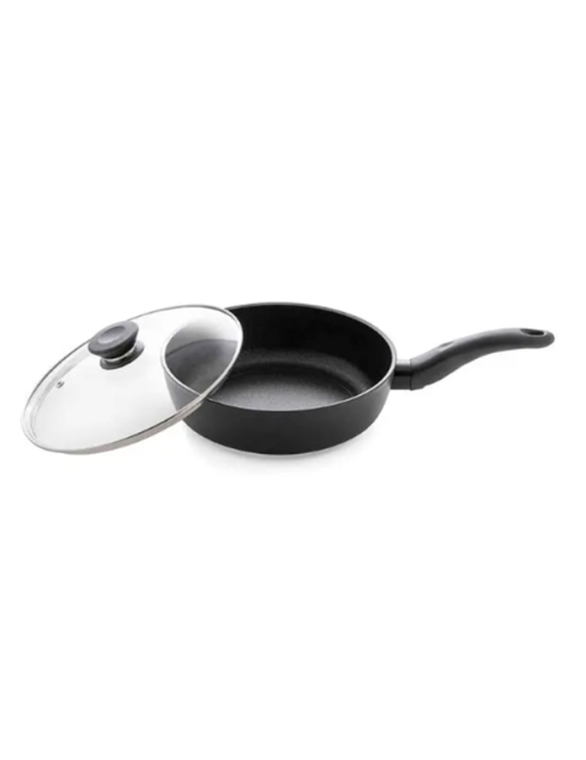 Antihaftpfanne mit Deckel, 24 cm, iCook