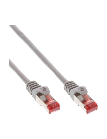 InLine Patchkabel, S/FTP (PiMf), Cat.6 [250MHz, PVC, Kupfer, grau, 5m]