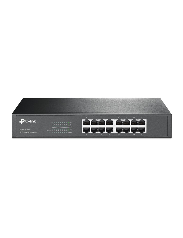 TP-Link SG1016D Unmanaged Switch 16x Gigabit Ethernet