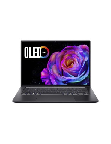 Acer Swift X 14 OLED (SFX14-73G-79BJ) 14,5" WQ2.8K, OLED, 120Hz, Intel Ultra 7-255H, 32GB RAM, 1TB SSD, GeForce RTX5060, Windows