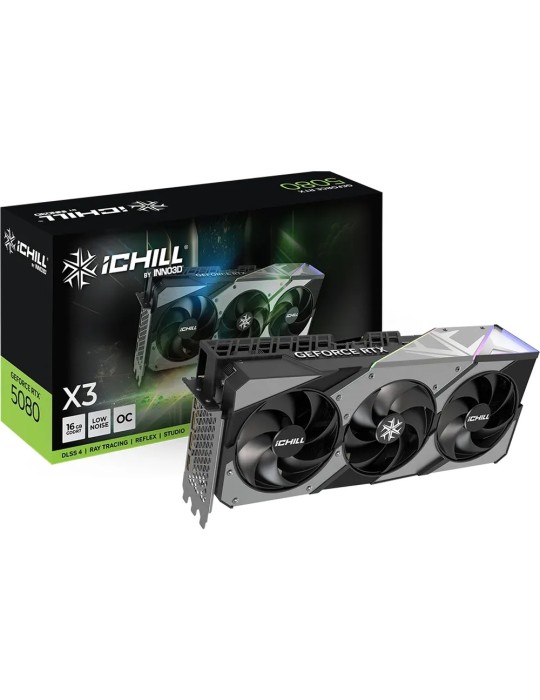 INNO3D GeForce RTX 5080 ICHILL X3 - 16GB GDDR7, HDMI, 3x DP