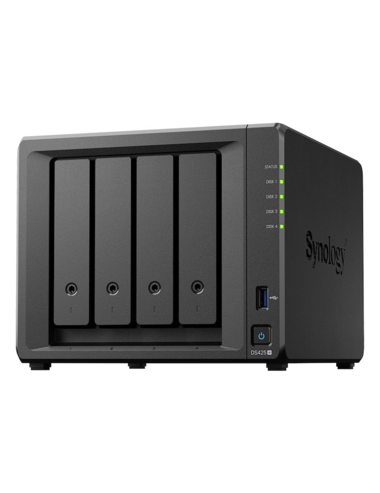 Synology DS425+ 64TB Plus HDD NAS-Bundle NAS inkl. 4x 16TB Synology Plus HDD 3.5 Zoll SATA