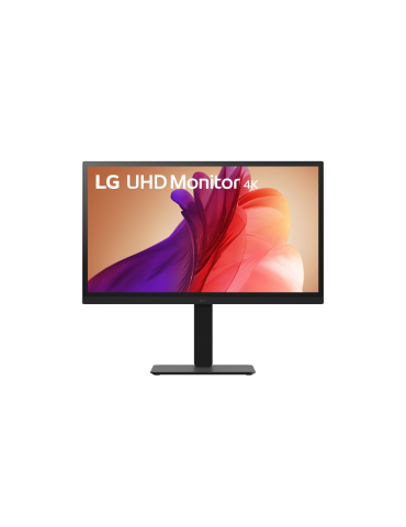 LG 27BA45U-B Business Monitor - 4K UHD, IPS Panel Höhenverstellbar 150mm, Pivot; Drehbar,