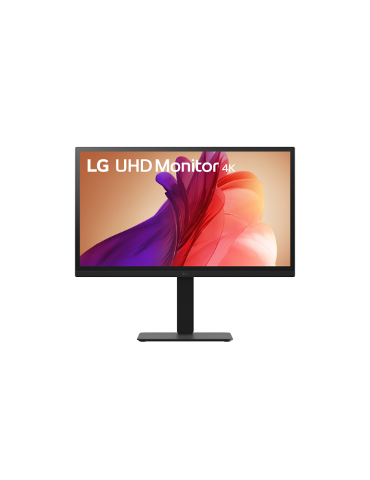 LG 27BA45U-B Business Monitor - 4K UHD, IPS Panel Höhenverstellbar 150mm, Pivot; Drehbar,