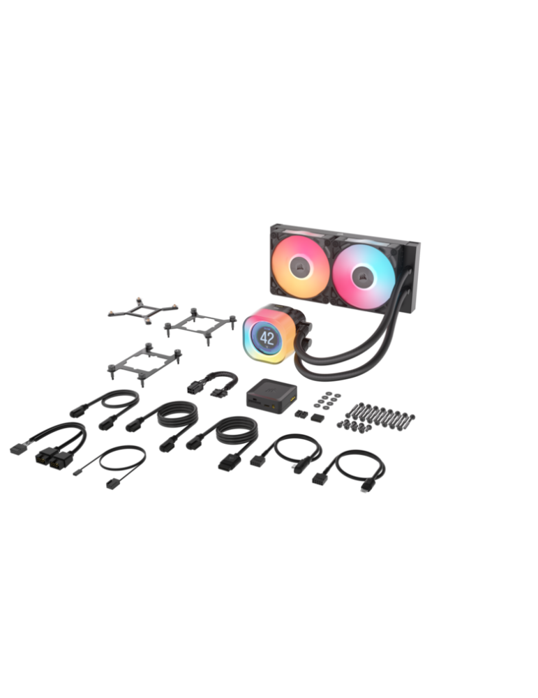 CORSAIR iCUE LINK TITAN 240 RX LCD | AiO-Wasserkühlung