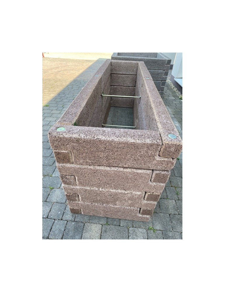 Schmales R-Form Länge 350 cm Hochbeet (S2)