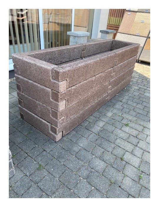 Schmales R-Form Länge 350 cm Hochbeet (S2)