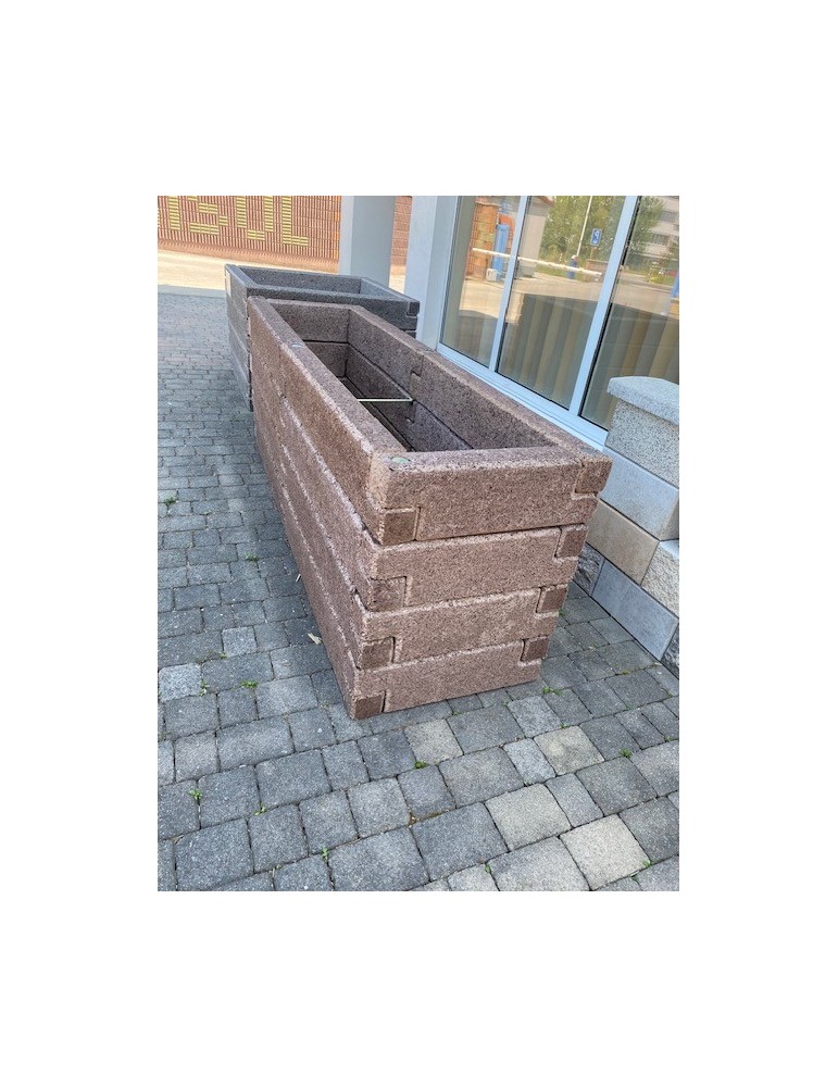 Schmales R-Form Länge 350 cm Hochbeet (S2)