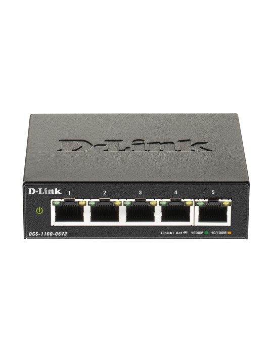 D-Link DGS-1100-05V2 Smart Managed Switch 5x Gigabit Ethernet