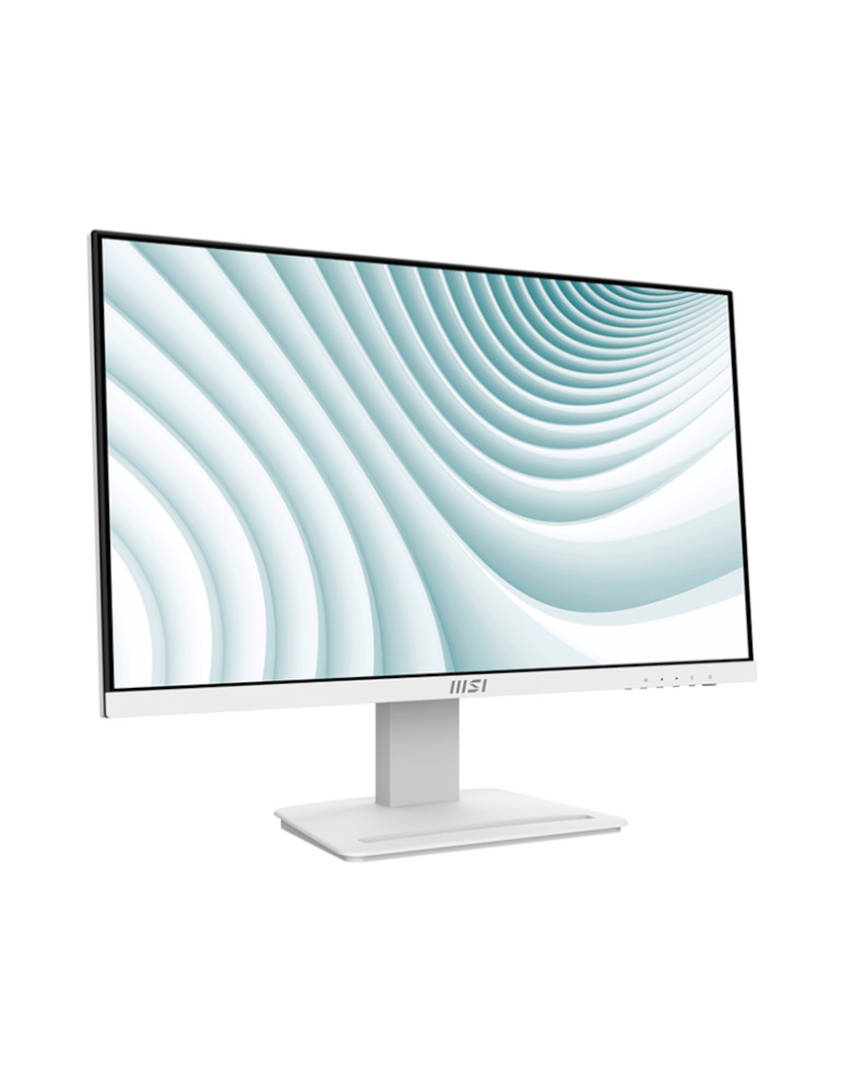 MSI PRO MP243XWDE Business Monitor - IPS Panel, Weiß 100HZ, HDMI/DP 4ms Pivot