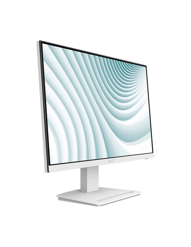 MSI PRO MP243XWDE Business Monitor - IPS Panel, Weiß 100HZ, HDMI/DP 4ms Pivot