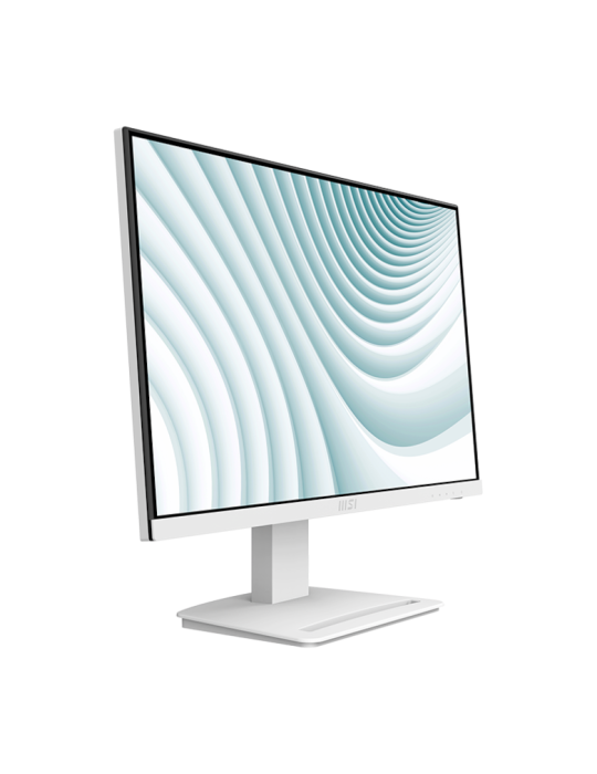 MSI PRO MP243XWDE Business Monitor - IPS Panel, Weiß 100HZ, HDMI/DP 4ms Pivot