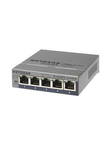NETGEAR GS105Ev2 Plus Switch [5x Gigabit Ethernet]