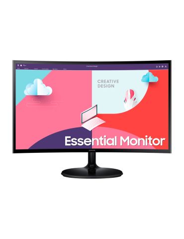 Samsung S27C364EAU Curved Monitor - VA, Full HD, 75 Hz, HDMI