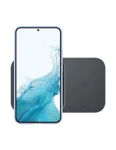 Samsung Wireless Charger Duo, Dark Grey Induktives Schnellladen mit bis zu 15 Watt 2