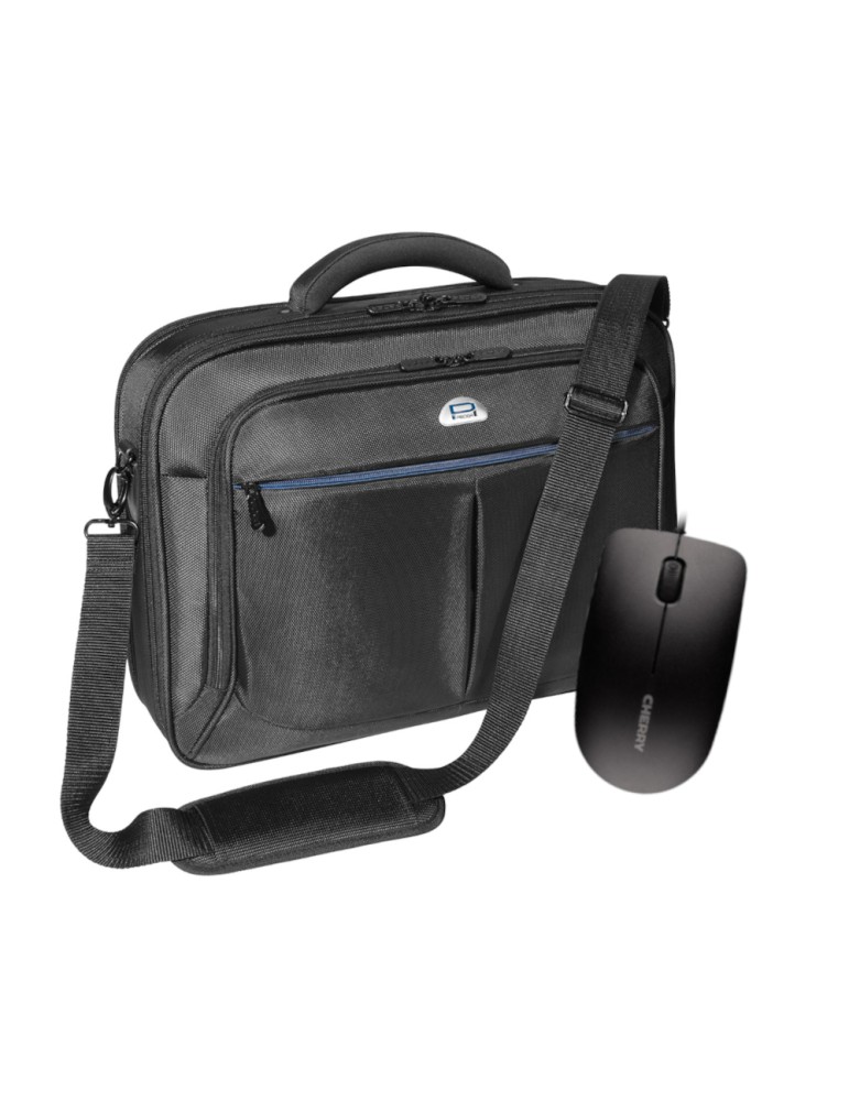 PEDEA Notebooktasche "Premium", 15,6" + CHERRY MC 1000 Maus