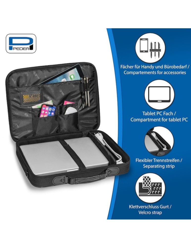 PEDEA Tasche Trendline 17,3" + CHERRY MC 1000 Maus