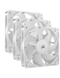 CORSAIR RS120 White 3er-Pack | 120mm Gehäuselüfter