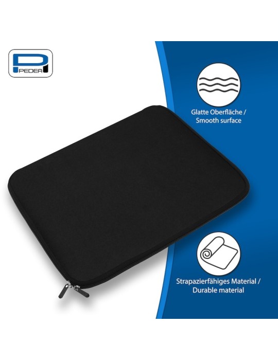 PEDEA Notebook-Sleeve Trend 17,3" + CHERRY MC 1000 Maus bis 43,9 cm
