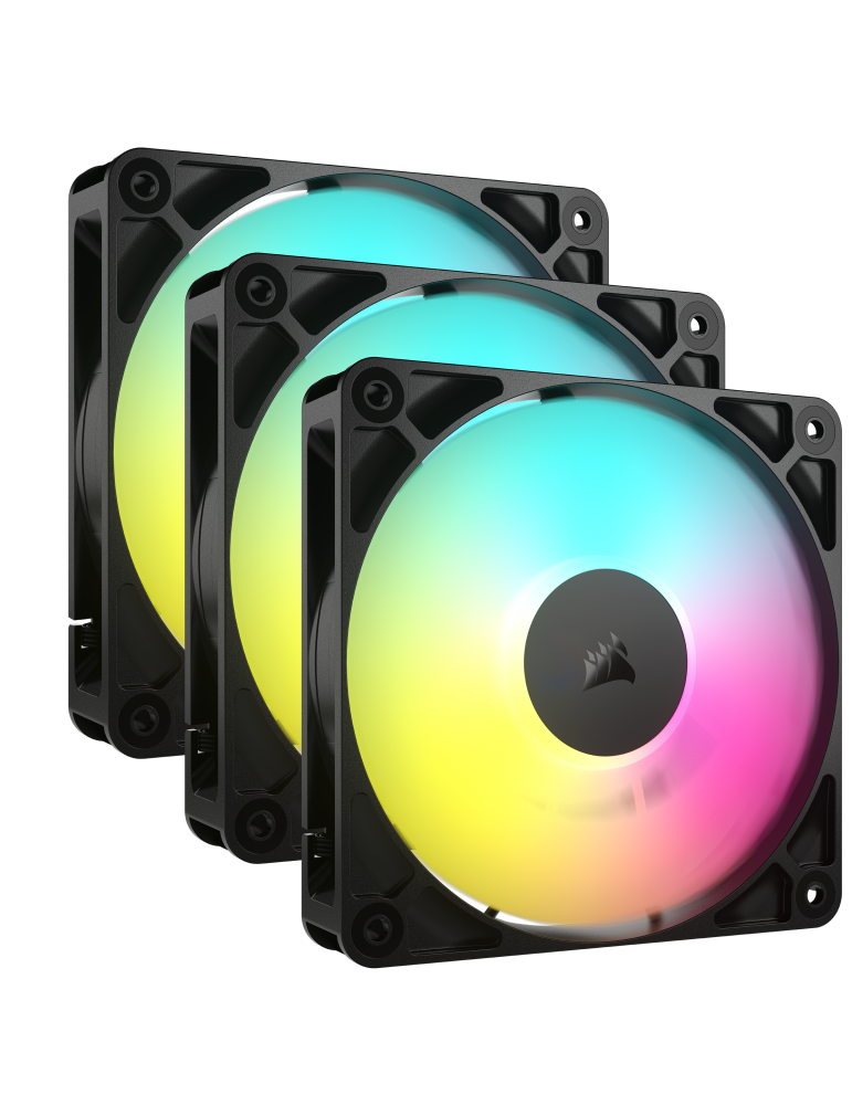 CORSAIR RS120 ARGB 3er-Pack | 120mm Gehäuselüfter