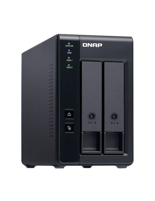 QNAP TR-002 8TB WD Red Pro HDD NAS-Bundle NAS-Erweiterungsgehäuse inkl. 2x 4TB WD Red Pro HDD 3.5 Zoll SATA