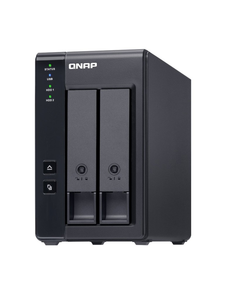 QNAP TR-002 8TB WD Red Pro HDD NAS-Bundle NAS-Erweiterungsgehäuse inkl. 2x 4TB WD Red Pro HDD 3.5 Zoll SATA