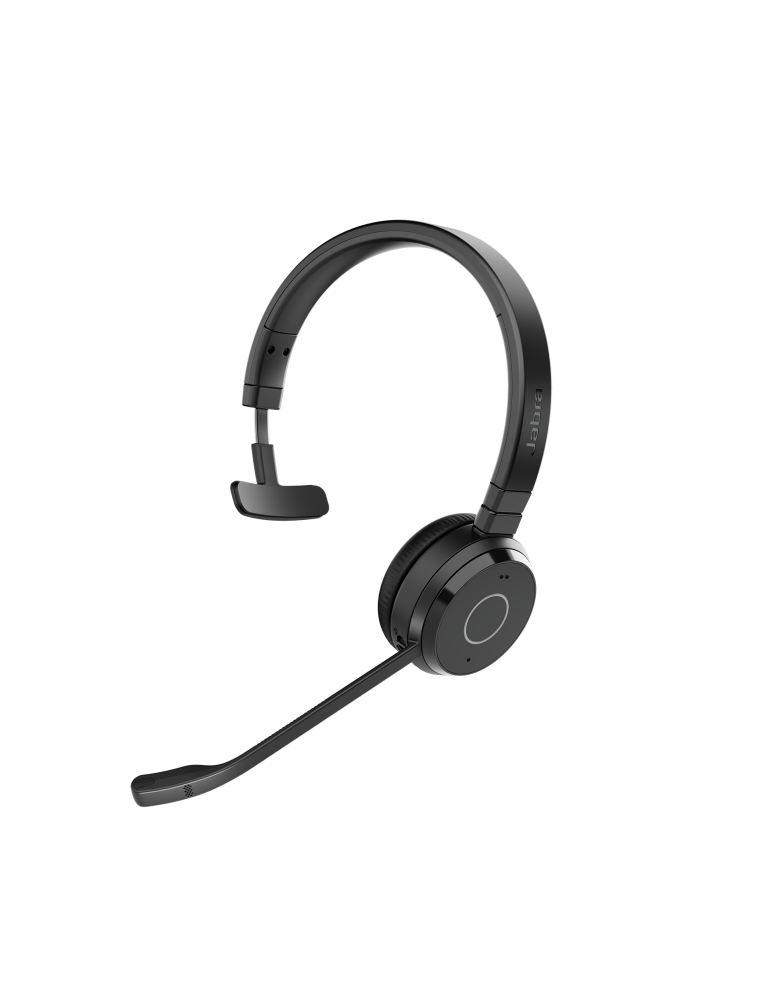 Jabra Evolve 65 TE Headset, Mono, Kabellos, Bluetooth Optimiert für Skype for Business