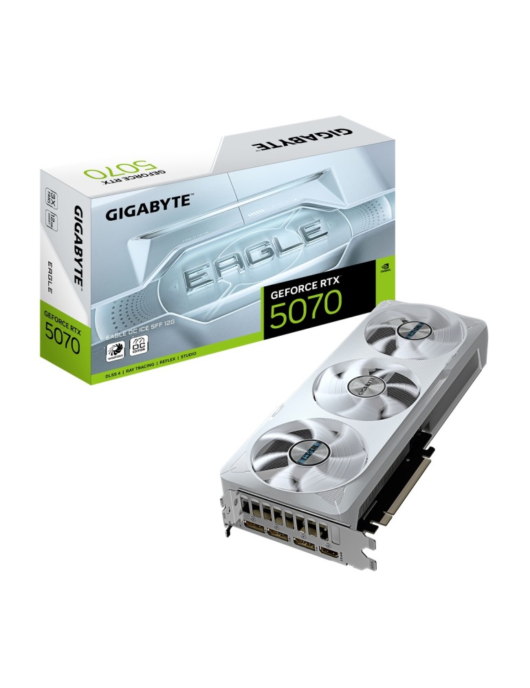 GIGABYTE GeForce RTX 5070 Ti Eagle OC ICE SFF 16G - 16GB GDDR7, HDMI, 3x DP