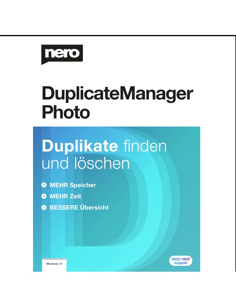 Nero DuplicateManager Photo