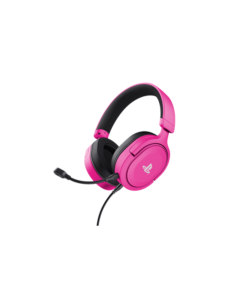 Trust Gaming GXT498P Forta Headset für PS5 Leistungsstarkes Over-Ear-Gaming-Headset aus recycelten Materialien - offiziell lizen