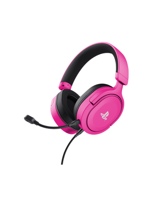 Trust Gaming GXT498P Forta Headset für PS5 Leistungsstarkes Over-Ear-Gaming-Headset aus recycelten Materialien - offiziell lizen