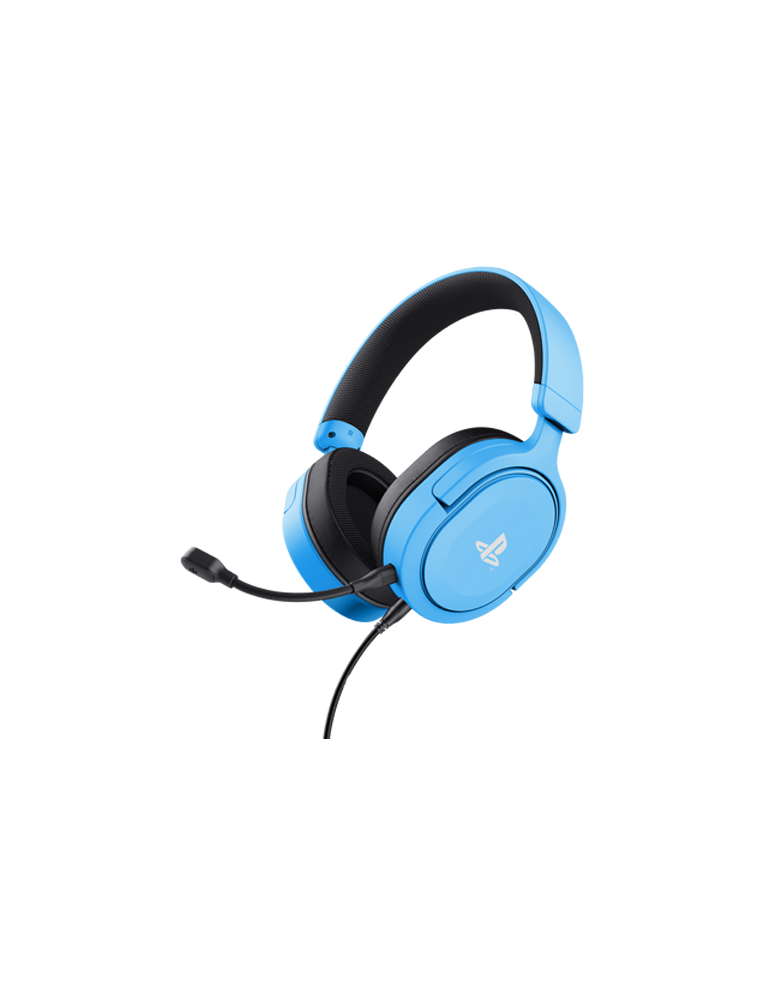 Trust Gaming GXT498B Forta Headset für PS5 Leistungsstarkes Over-Ear-Gaming-Headset aus recycelten Materialien - offiziell lizen