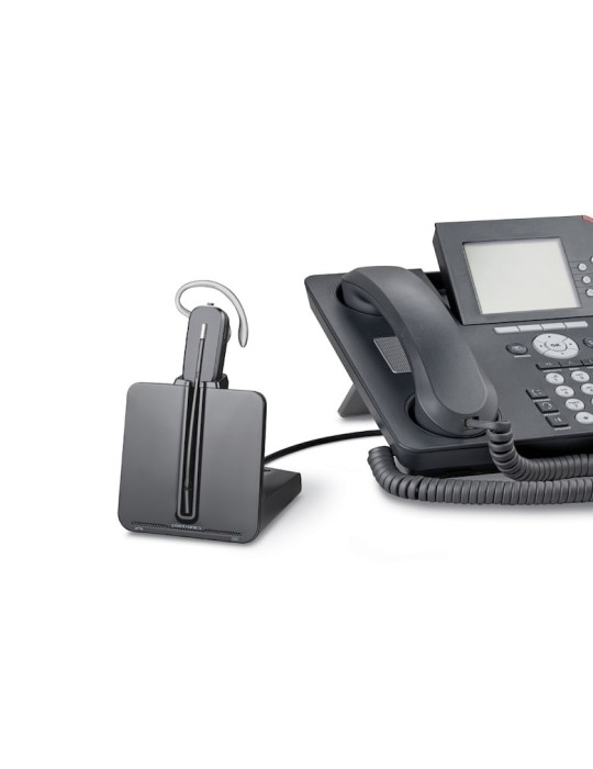 Poly DECT Headset CS540 Konvertibles DECT Headset mit drei verschiedenen Trageoptionen, bis zu 120 Meter Reichweite
