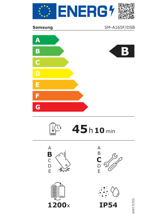 Samsung Galaxy A16 4GB+128GB Blue Black 16,91cm (6,7") Super AMOLED Display, Android 14, 50MP Triple-Kamera