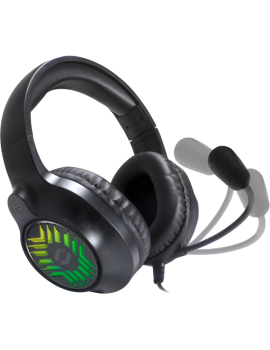 Speedlink TYRON RGB Stereo Gaming Headset, Schwarz- für PC/PS5/PS4/Xbox Series X/S/Switch/OLED/Lite,