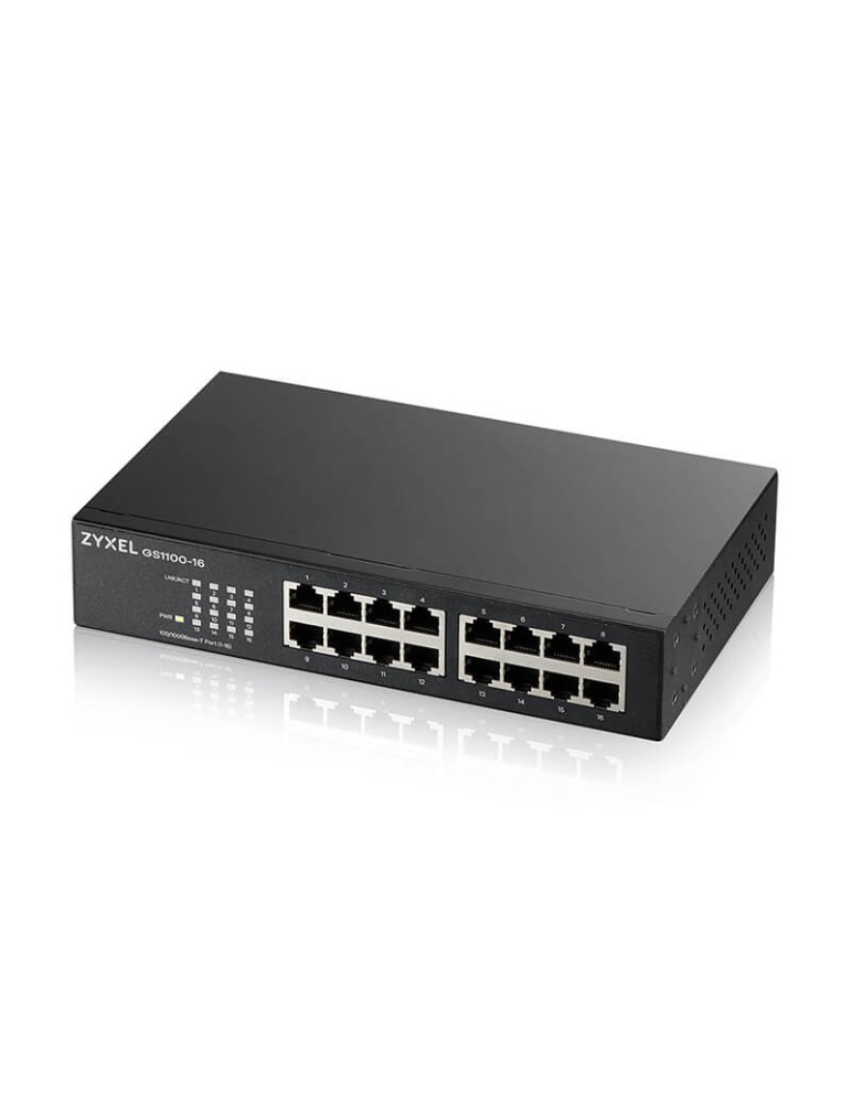 Zyxel GS1100-16 V3 Unmanaged Switch 16x Gigabit Ethernet