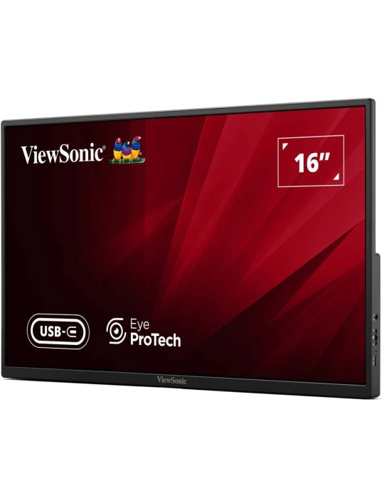 ViewSonic VA1650 Mobile Monitor - Mobile Monitor Nachfolger VA1655 VS18172, IPS Panel, USB-C