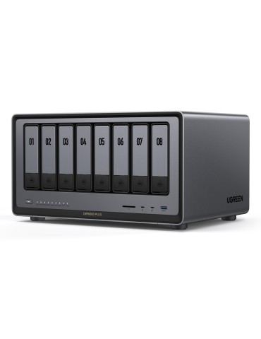 UGREEN NASync DXP8800 Plus 8-Bay NAS 0/8 SATA + 0/2 M.2 SSD, 2x 10GbE, 8GB RAM