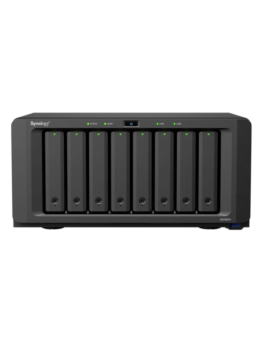 Synology DiskStation DS1825+ NAS 8-Bay AMD Ryzen™ V1500B, 8GB DDR4 RAM, 0/8 HDD/SSD
