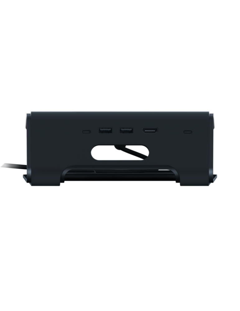 Razer Laptop Stand Chroma V2 Ergonomischer Laptop-Ständer mit mit 3x USB-Hub (2x USB-A, 1x USB-C) und HDMI Anschluss