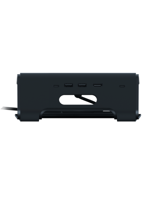 Razer Laptop Stand Chroma V2 Ergonomischer Laptop-Ständer mit mit 3x USB-Hub (2x USB-A, 1x USB-C) und HDMI Anschluss