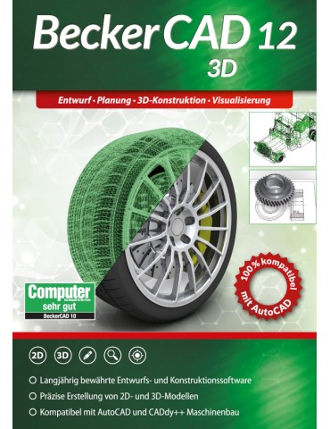 Markt+Technik BeckerCAD 12 3D [Download]