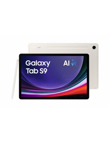 Samsung X710N Galaxy Tab S9 Wi-Fi 256 GB (Beige) 11" WQXGA Display / Octa-Cora / 12GB RAM / 256GB Speicher / Android 13.0