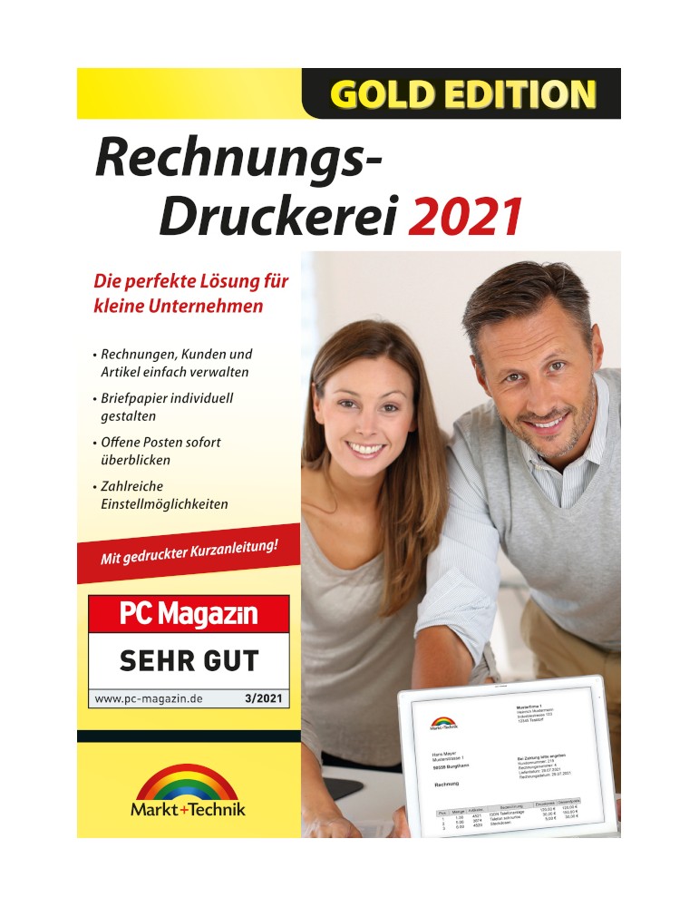 Markt+Technik Rechnungs-Druckerei 2021 Gold Edition