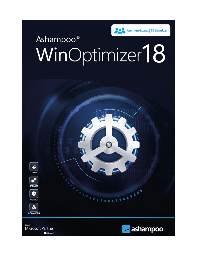 Markt+Technik Ashampoo WinOptimizer 18 - 10 User