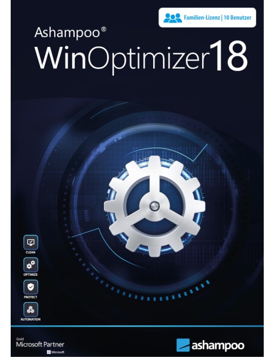 Markt+Technik Ashampoo WinOptimizer 18 - 10 User