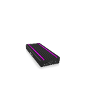 ICYBOX USB Type-C Gehäuse für M.2 NVMe SSD mit RGB Beleuchtung
