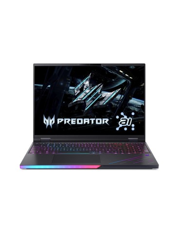 Acer Predator Helios 16 AI (PH16-73-965V) Gaming 16,0" WQXGA, OLED, 240Hz, Intel i9U-275HX (13 TOPS), 64GB RAM, 2x 1TB SSD, GeFo